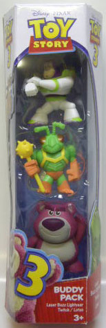 画像: TOY STORY 3 【BUDDY 3PACK - LASER BUZZ LIGHTYEAR / TWITCH / LOTSO (R2466/T0541)】　