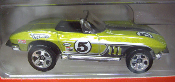 画像: 2011 HOT WHEELS 10 【'65 CORVETTE】　MET.LIME/5SP