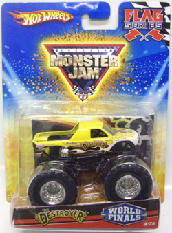 画像: 2010 MONSTER JAM FLAG SERIES 【THE DESTROYER (WORLD FINALS)】　YELLOW