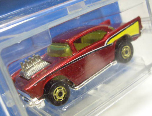 画像: PARK'N PLATES 【'57 CHEVY (2178)】 MET.RED/HO  (ORANGE PLATE)