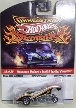 画像: DRAGSTRIP DEMONS 【MONGOOSE MCEWEN'S ENGLISH LEATHER CORVETTE】　SILVER/RR