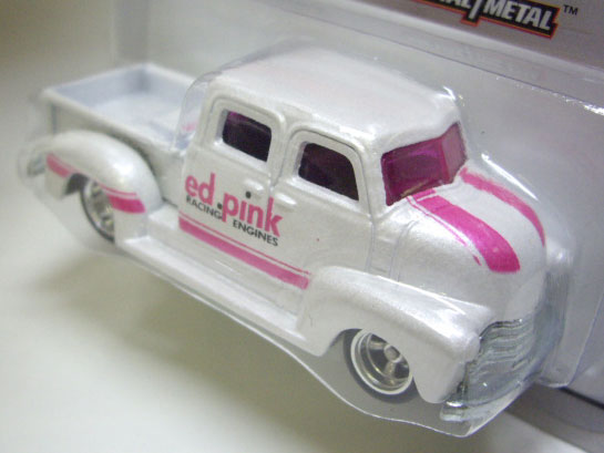 画像: HOT WHEELS DELIVERY 【'50s CHEVY TRUCK】　WHITE/RR