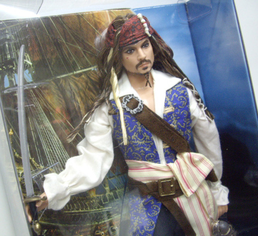 画像: BARBIE  DISNEY PIRATES OF THE CARIBBEAN (ON STRANGER TIDES) 【CAPTAIN JACK SPARROW】　(PINK LABEL)