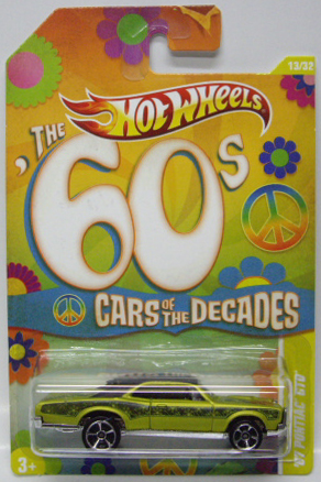 画像: 2011 WALMART EXCLUSIVE "CARS OF THE DECADES" 【'67 PONTIAC GTO】 FLAT LINE/MC5