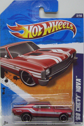 画像: 【'68 CHEVY NOVA】　FLAT RED/MC5 (WALMART EXCLUSIVE COLOR)