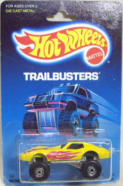 画像: TRAILBUSTERS 【MONSTER VETTE (No.3716)】  YELLOW/CT (BLACK WINDOW)