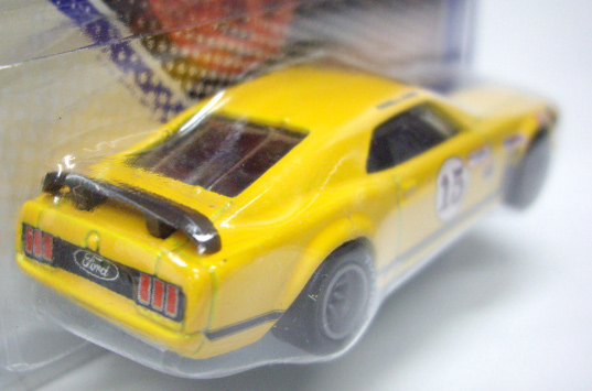 画像: 2011 VINTAGE RACING 【PARNELLI JONES'S '70 FORD MUSTANG BOSS 302】　YELLOW/RR