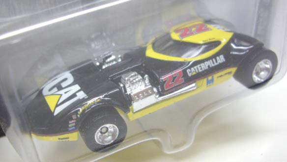 画像: 2001 HOT WHEELS RACING 【#22 TEAM CAT TWIN MILL】 YELLOW/BLACK/RR