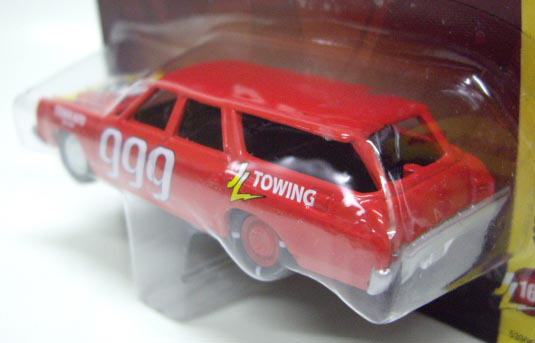 画像: FOREVER 64 R16 【1973 CHEVY CAPRICE WAGON】 RED/RR (DEMOLITION DERBY)