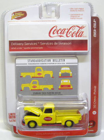 画像: LIMITED EDITION -COCA-COLA R1 【'50 CHEVY PICKUP】　YELLOW/RR