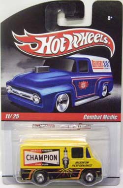 画像: HOT WHEELS DELIVERY 【COMBAT MEDIC】　YELLOW/RR