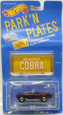 画像: PARK'N PLATES 【CLASSIC COBRA (2055)】BLACK/BW  (ORANGE PLATE)