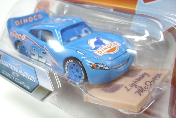 画像: LOOK! MY EYES CHANGE! 【DINOCO LIGHTNING McQUEEN WITH CELEBRITY SIGNATURE】　LIGHT BLUE (CHASE)