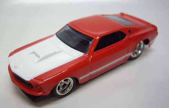 画像: LOOSE - LARRY'S GARAGE 21CAR SET 【'69 FORD MUSTANG】　RED/RR (CHASE)