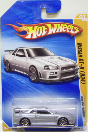 画像: 【NISSAN GT-R (R34)】　SILVER/10SP