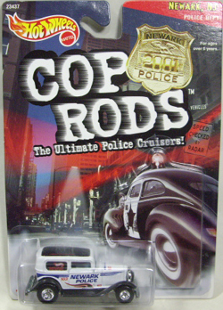 画像: 1999 K・B TOYS EXCLUSIVE COP RODS 1 【'32 SEDAN DELIVERY】　BLACK・WHITE/RR