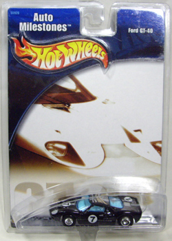 画像: 2002 WALMART EXCLUSIVE AUTO MILESTONES 【FORD GT-40】　BLACK/RR