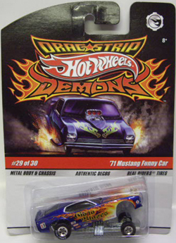 画像: DRAGSTRIP DEMONS 【'71 MUSTANG FUNNY CAR】　BLUE/RR