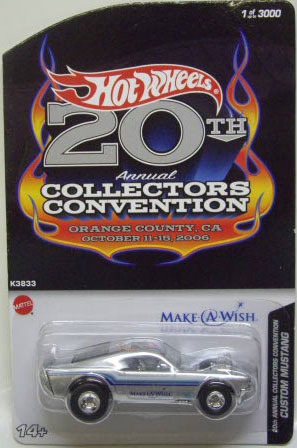 画像: 20TH ANNUAL COLLECTOR'S CONVENTION 【CUSTOM MUSTANG】　SILVER/RR　