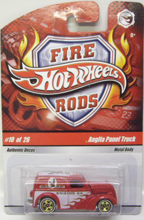 画像: FIRE RODS 【ANGLIA PANEL TRUCK】　RED/WL