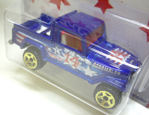 画像: 2010 WALMART EXCLUSIVE FLAG DAY  【JEEP SCRAMBLER】　BLUE/U5 ※4TH OF JULYのCHASE