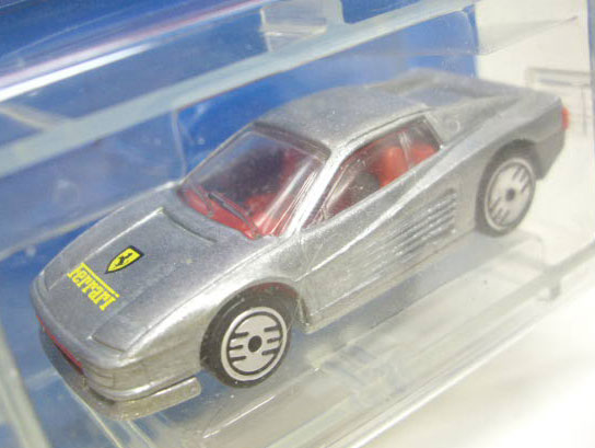 画像: PARK'N PLATES 【FERRARI TESTAROSSA (2048)】 SILVER/UH (RED INTERIOR) (PINK PLATE)