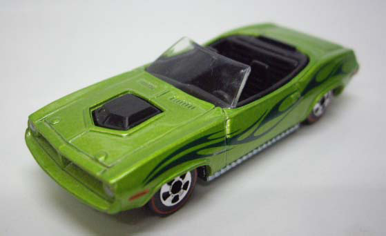 画像: LOOSE - 2008 WALMART SINCE'68 TOP40 【'70 PLYMOUTH BARRACUDA】 MET.LIGHT GREEN/RL