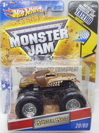 画像: 2011 MONSTER JAM INSIDE TATTOO 【MONSTER MUTT】 BROWN