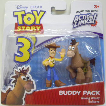 画像: TOY STORY 3 【BUDDY 2PACK - WAVING WOODY / BULLSEYE (R7116/T0426)】　