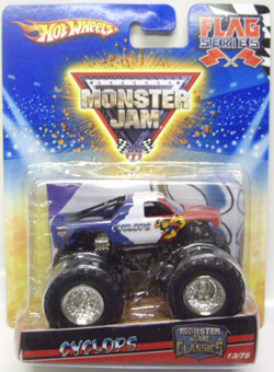 画像: 2010 MONSTER JAM FLAG SERIES 【CYCLOPS (MONSTER JAM CLASSICS)】　TRICOLOR