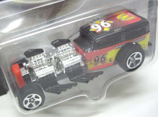 画像: 2001 HOT WHEELS RACING 【#96 TEAM McDONALD'S WAY 2 FAST】 BLACK-RED/5SP