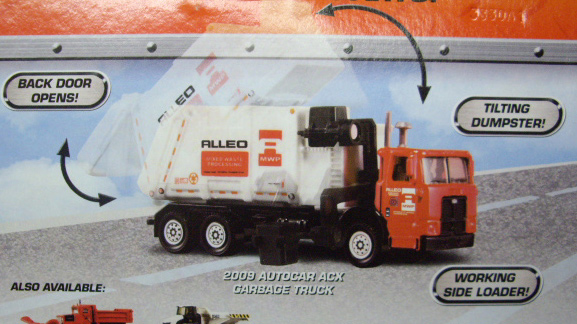 画像: 2011 REAL WORKING RIGS 【2009 AUTOCAR ACX GARBAGE TRUCK】 RED-WHITE