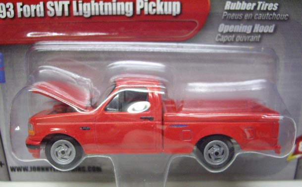 画像: JOHNNY LIGHTNING 2.0  R8 【"LIGHTNING" 1993 FORD SVT LIGHTNING PICKUP】 RED/RR