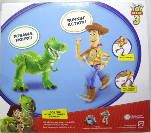 画像: TOY STORY 3 【ACTION FIGURE 2PACK - REX / SUPER SPRINT WOODY (T5458/T5459)】