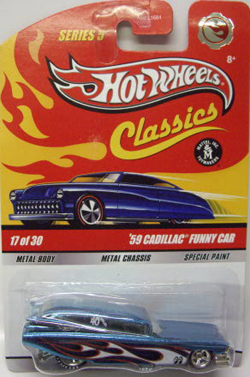 画像: SERIES 5 CHASE 【'59 CADILLAC FUNNY CAR】　MET.BLUE/RR