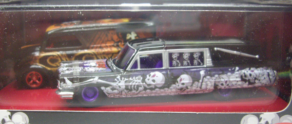 画像: 2007 CUSTOM CAR SHOW JAPAN 【"THE WORLD OF VOLTAIRE" DAIRY DELIVERY/ '63 CADILLAC FLEETWOOD HEARSE】　BLACK/RR (with DINNER STICKER)