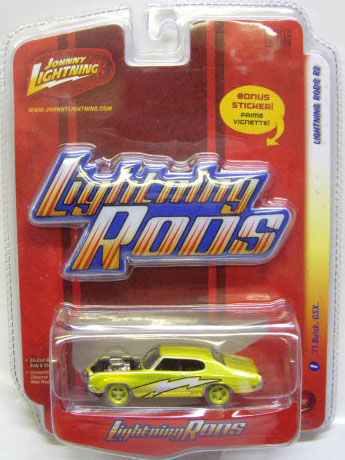 画像: LIMITED EDITION -LIGHTNING RODS R2 【'71 BUICK GSX】　CHROME YELLOW (with STICKER)