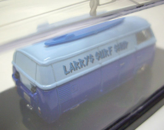 画像: LARRY'S CUSTOM 【VOLKSWAGEN BUS】  BLUE/RR (サイン付、カスタム品です）