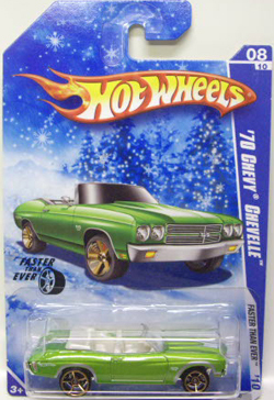 画像: TARGET EXCLUSIVE SNOW FLAKE CARD 【'70 CHEVY CHEVELLE】　MET.GREEN/FTE