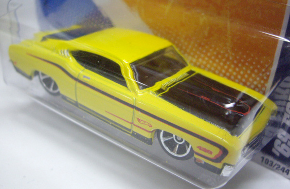 画像: 【'69 FORD TORINO TALLADEGA】　YELLOW/MC5 (WALMART EXCLUSIVE COLOR)