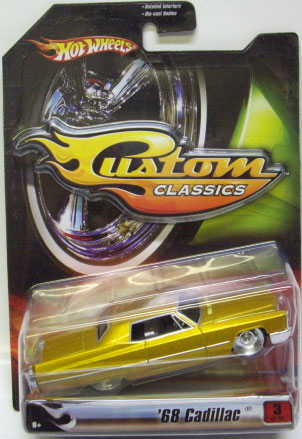 画像: 2007 1/50 CUSTOM CLASSICS 【'68 CADILLAC】　GOLD/RR