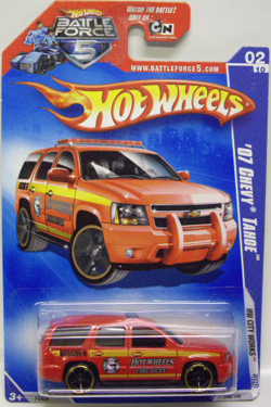 画像: BATTLE FORCE CARD 【'07 CHEVY TAHOE】　RED/O5