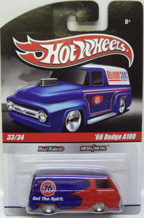 画像: 2010 HOT WHEELS DELIVERY 【'66 DODGE A100】　BLUE-RED/RR