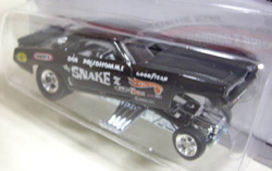 画像: DRAGSTRIP DEMONS 【"SNAKE" PRUDHOMME'S BLACK SNAKE 'CUDA】　BLACK/RR