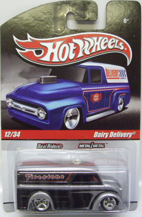 画像: HOT WHEELS DELIVERY 【DAIRY DELIVERY】　SILVER-BLACK/RR