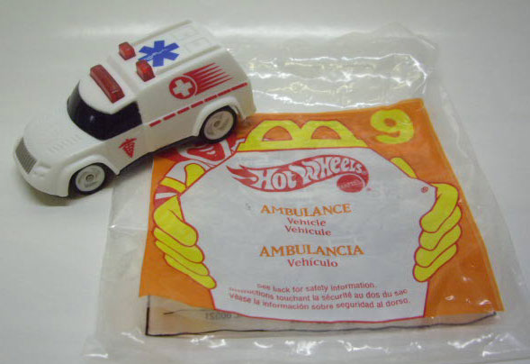 画像: 1997 McDONALD'S EXCLUSIVE 【AMBULANCE】　WHITE/HH