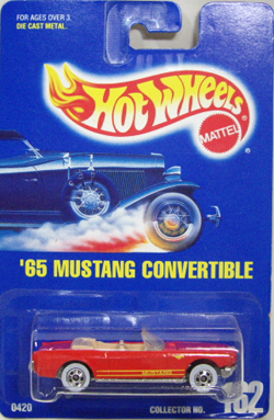 画像: 【'65 MUSTANG CONVERTIBLE】　RED/WW