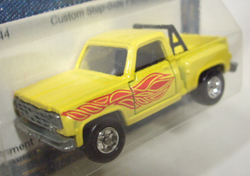 画像: TOMY-POCKET CARS 【CUSTOM STEP-SIDE PICKUP (CHEVROLET TRUCK)】　YELLOW  （USトミカ）