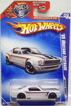 画像: BATTLE FORCE CARD 【'65 MUSTANG FASTBACK】　WHITE/O5