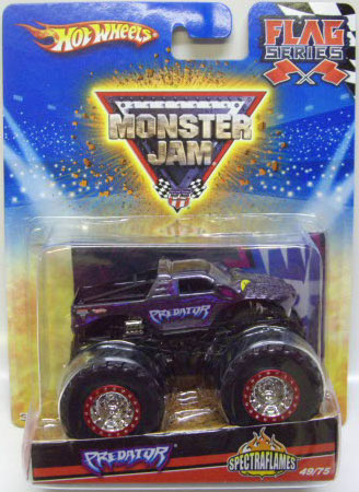 画像: 2010 MONSTER JAM FLAG SERIES 【PREDATOR (SPECTRAFLAMES)】 DARK NAVY